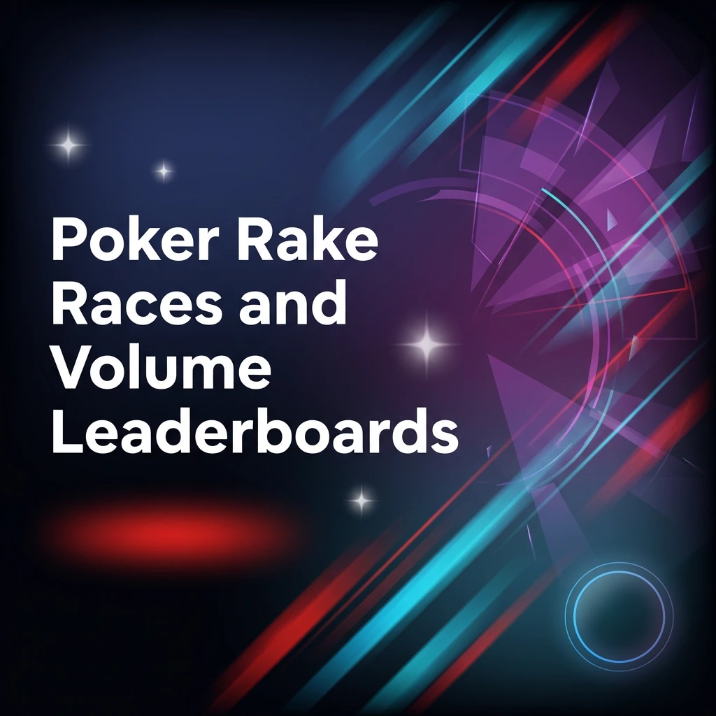 Poker Rake Races and Volume Leaderboards